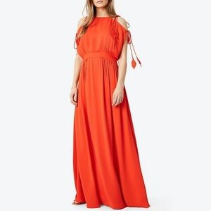 Tory Burch Sleeveless Red Tassel Dress